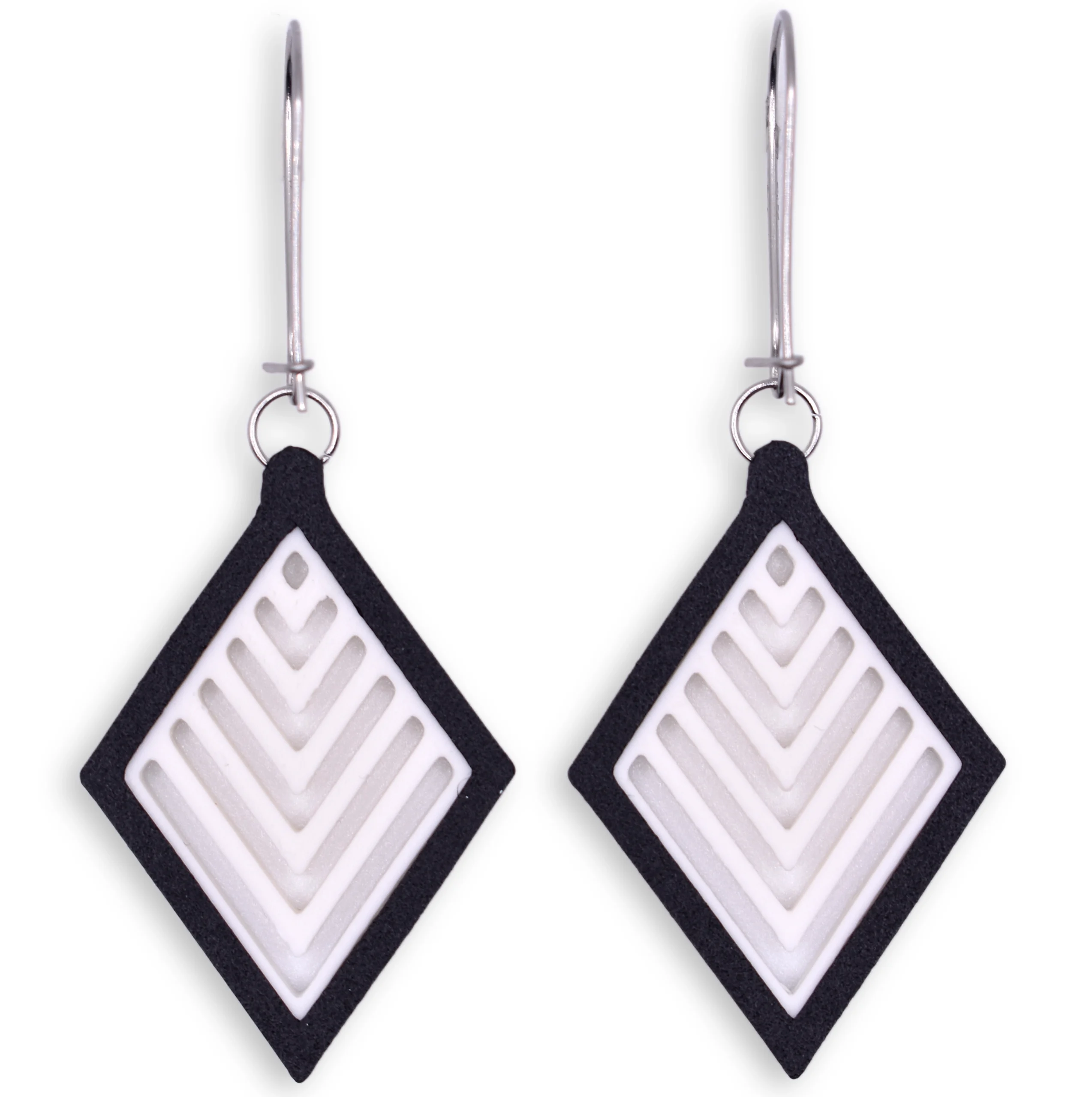 Pendientes Andrea Geometricos Impresion 3D