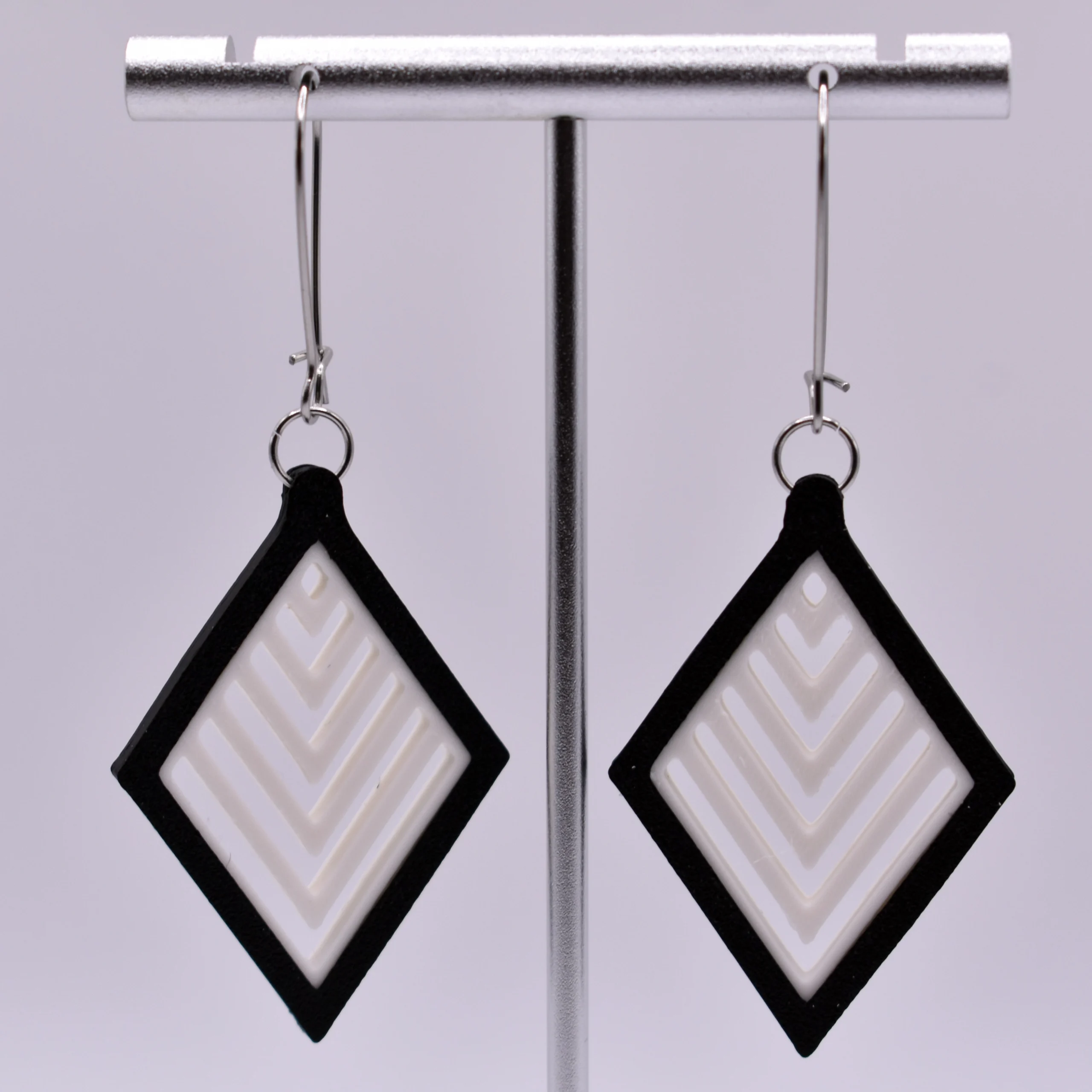 Pendientes Andrea 3D Colgados