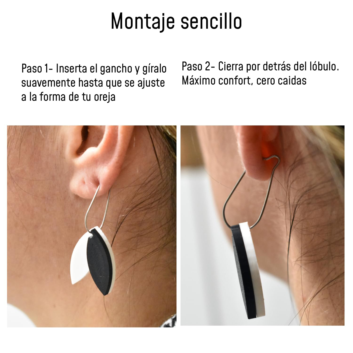 Martina pendientes montaje